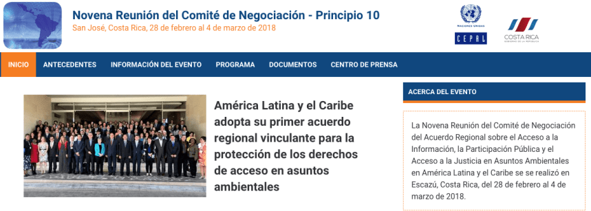 Reunião Regional da CEPAL